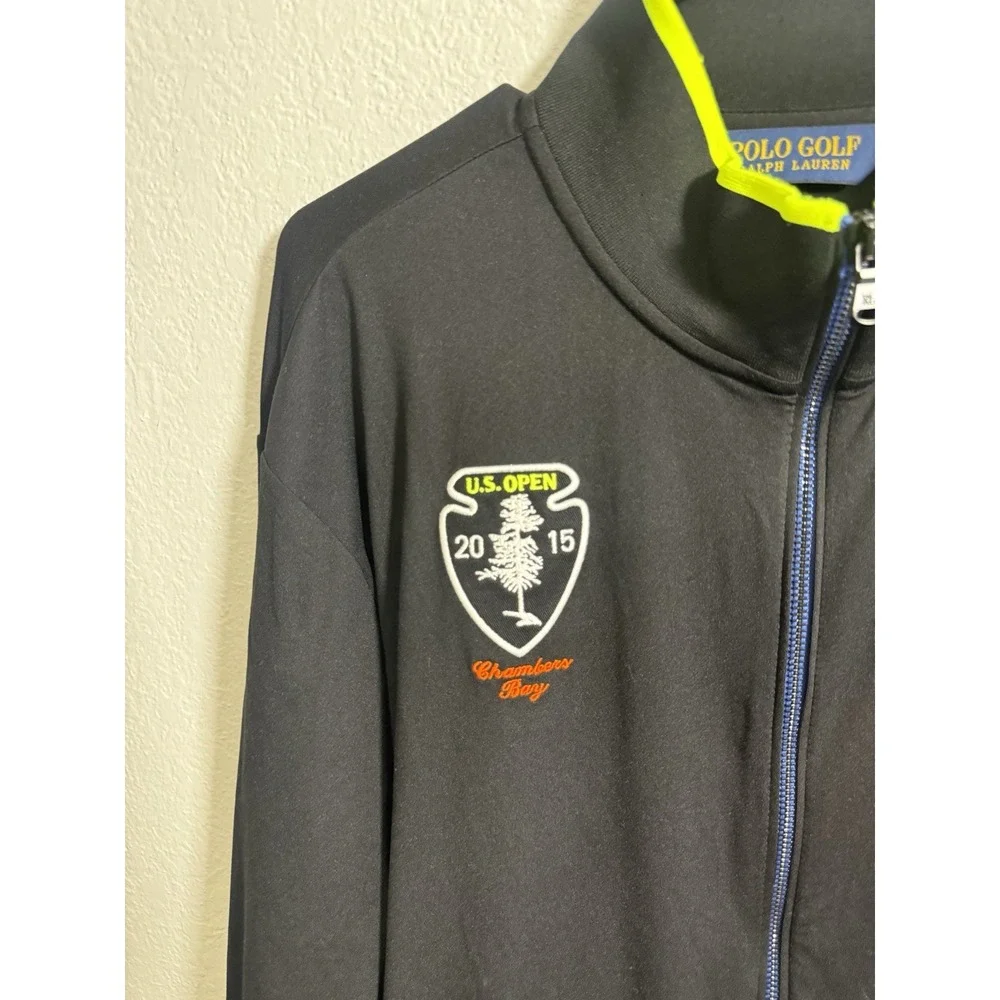 Polo Golf Ralph Lauren Men's Large U.S. Open 2015 Chambers Bay Golf Track Jacket